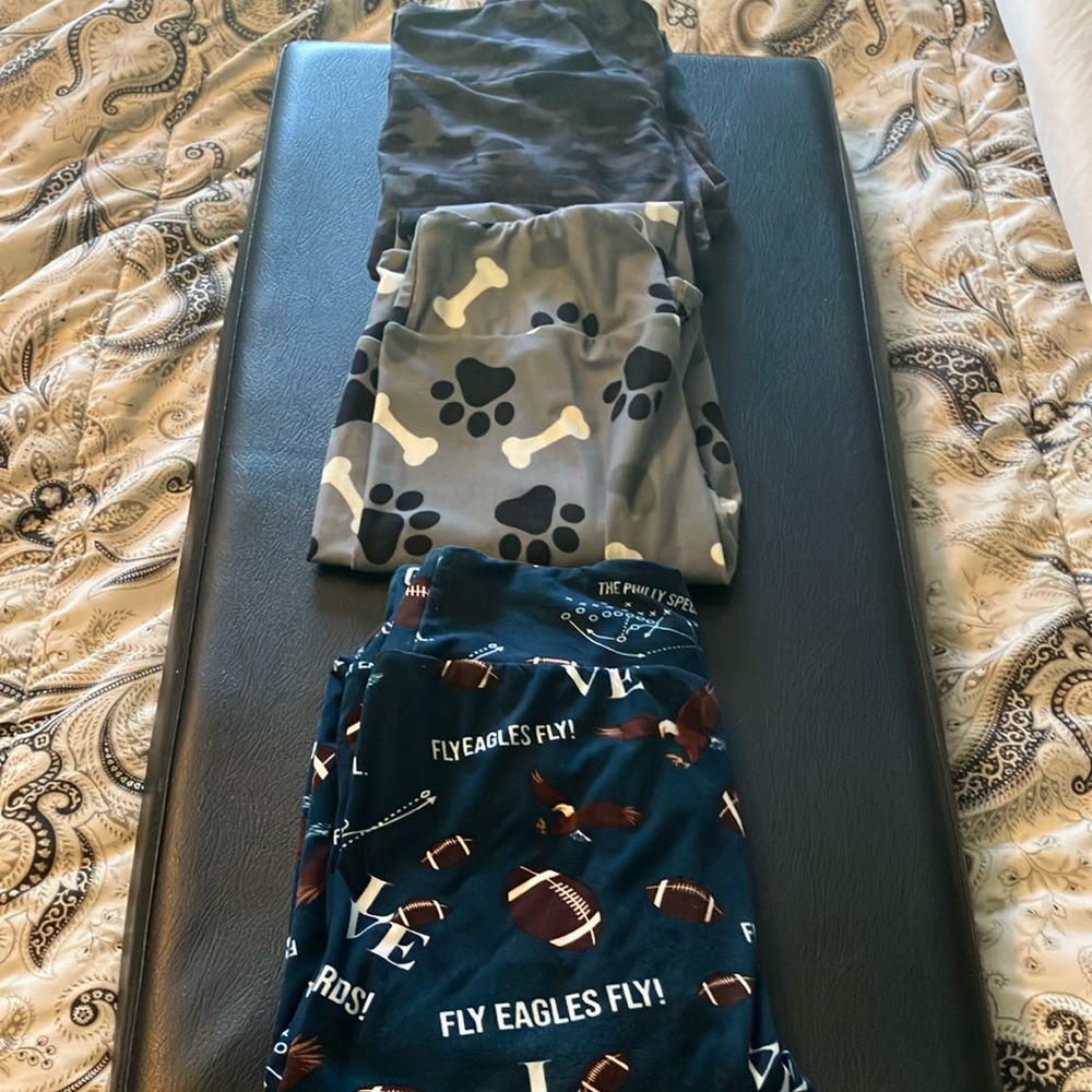 Set of Three Themed Women’s leggings